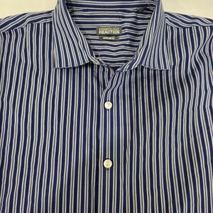 Kenneth Cole Designer Reaction Flex All Occasions Shirt For Men Size XL, 17.5
